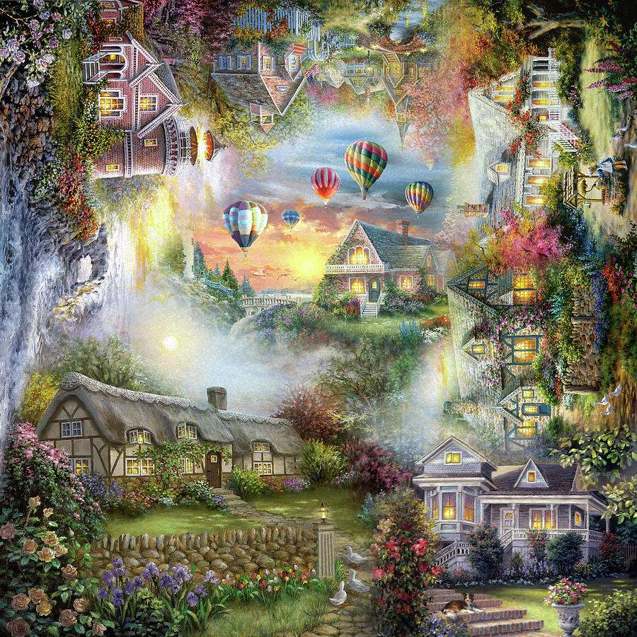 Collage di pittura puzzle online
