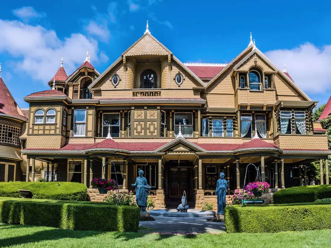 Schönes Haus in den USA Online-Puzzle