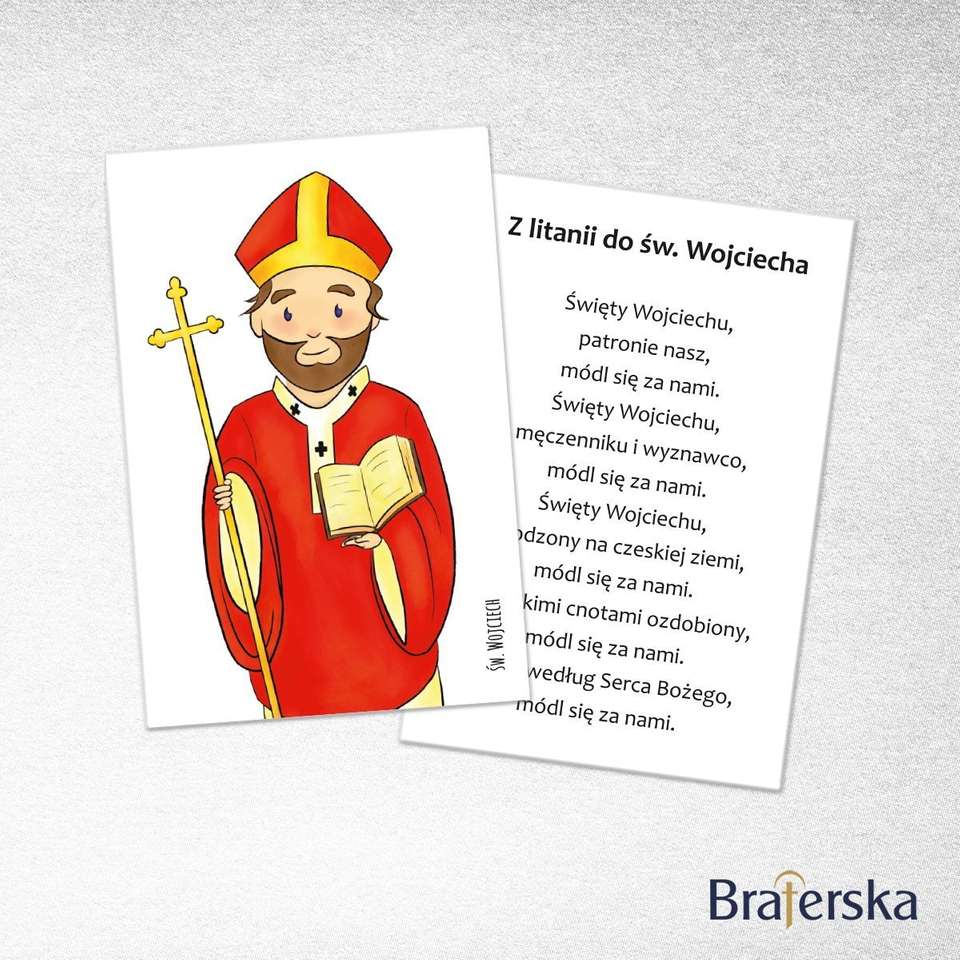 st. Wojciech o bispo puzzle online