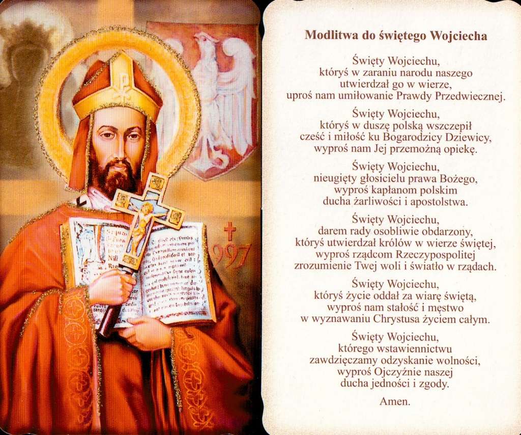 St. Wojciech de bisschop online puzzel