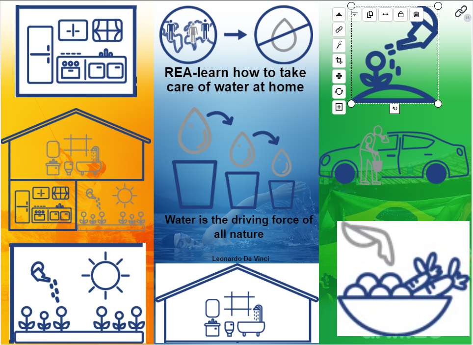 REA-aprenda a cuidar da água em casa puzzle online