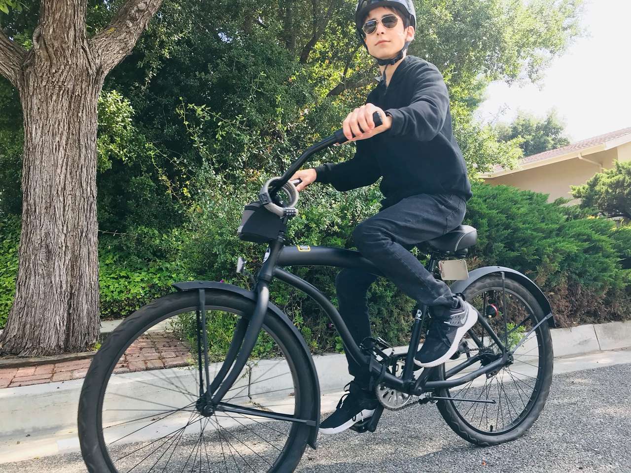 Aidan in bicicletta puzzle online