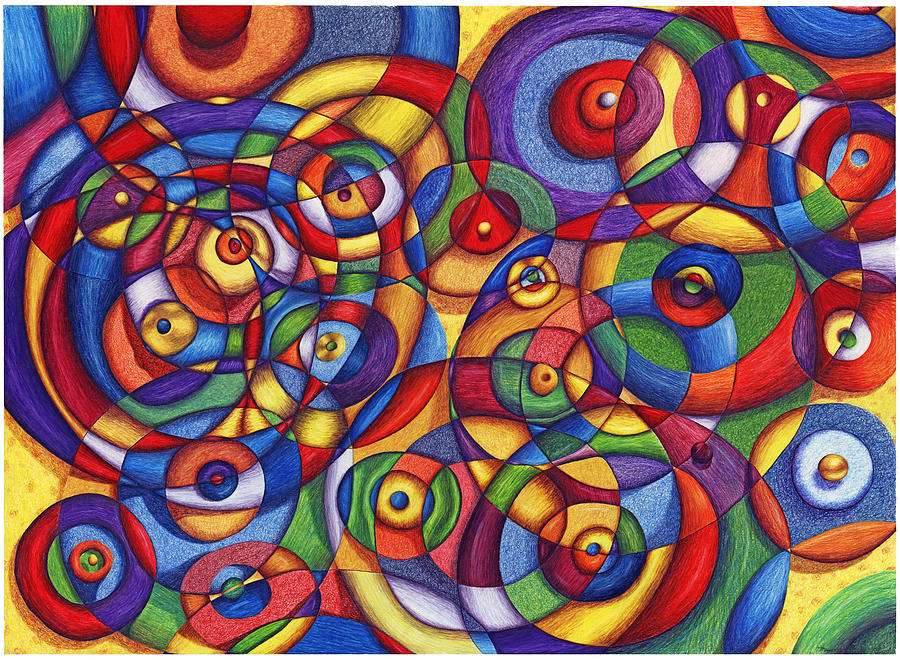 Pictura de artă abstractă jigsaw puzzle online