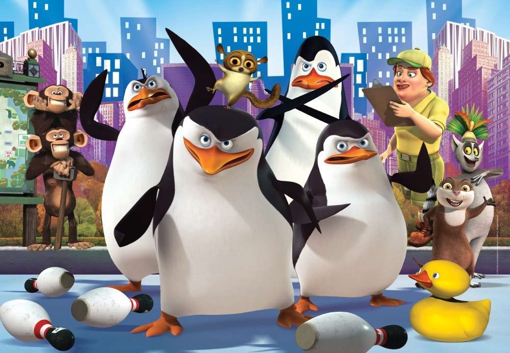 Pinguini del Madagascar puzzle online