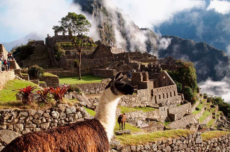 Peru- Machu-Picchu pussel på nätet