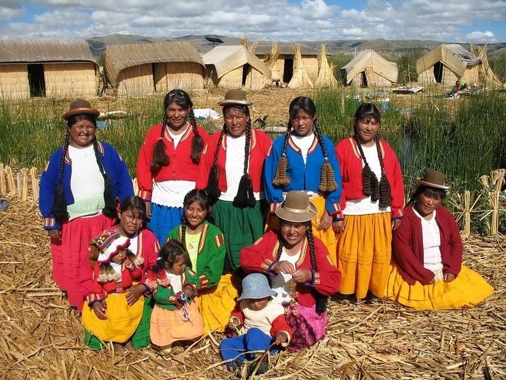 oameni din Peru puzzle online