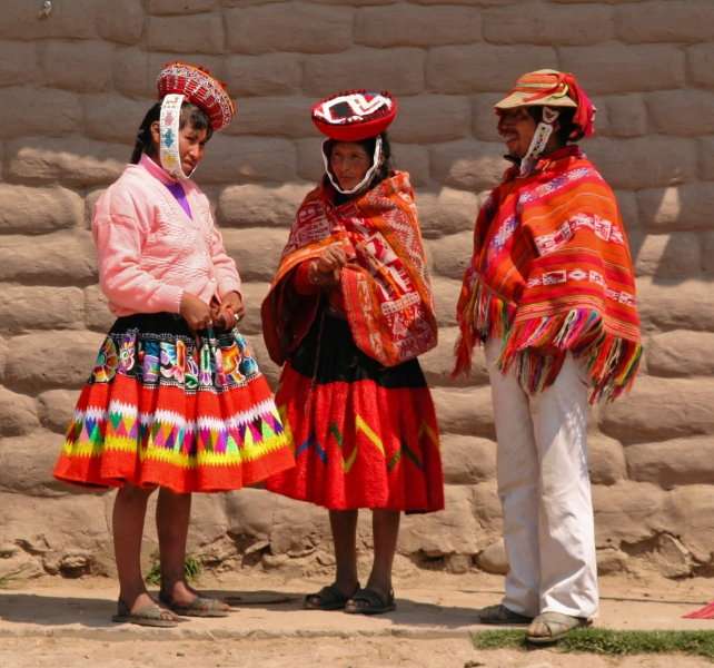 människor i Peru pussel på nätet