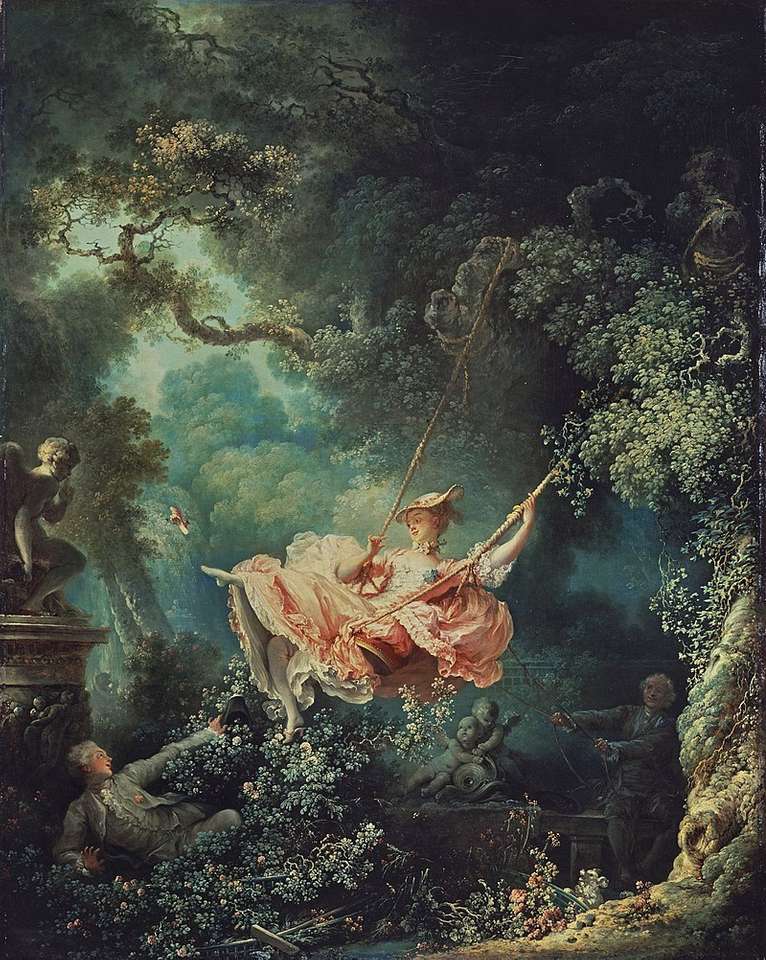 Rococo painting Swing jigsaw puzzle online