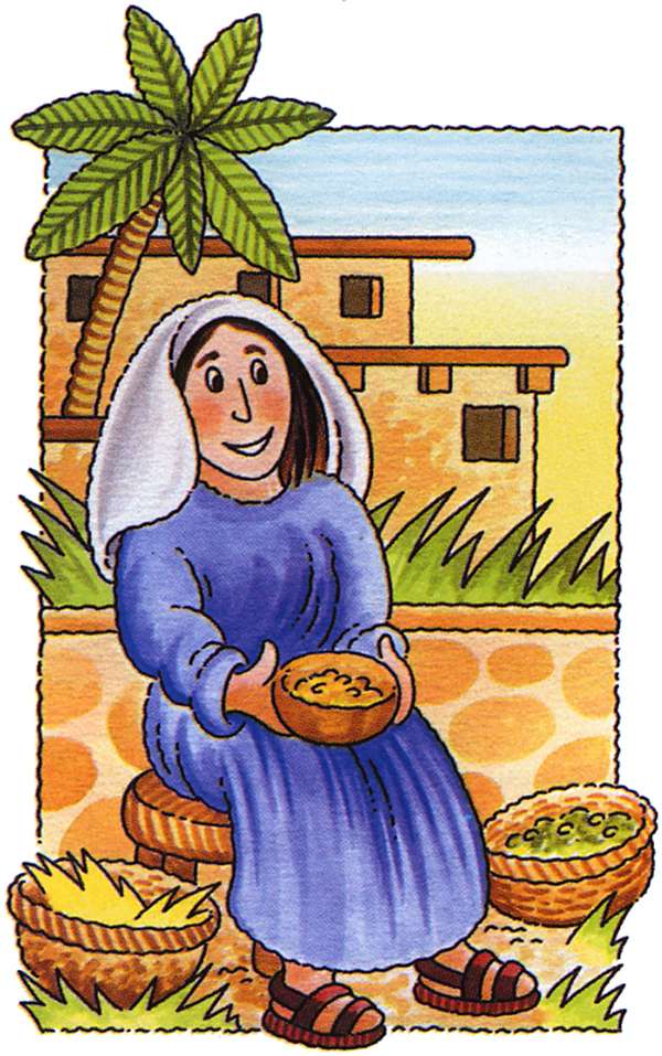 Maria in Nazareth Online-Puzzle