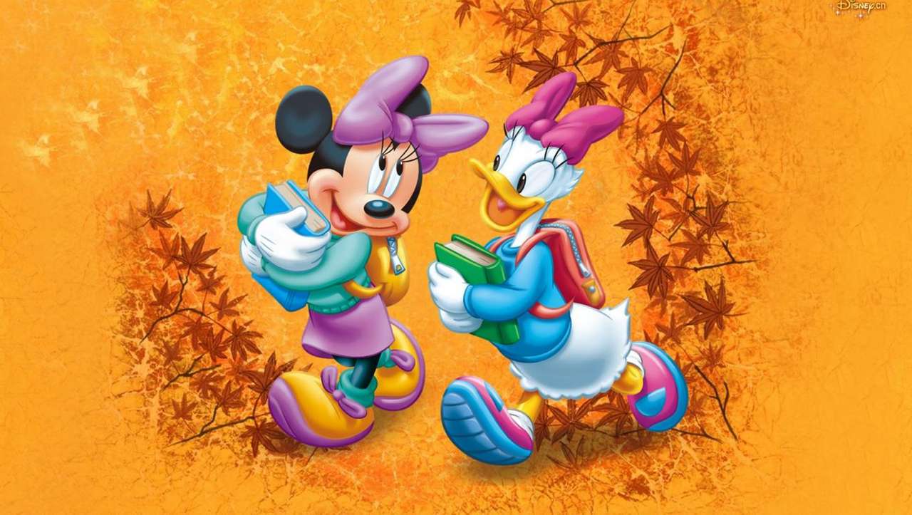 Minnie e Daisy puzzle online
