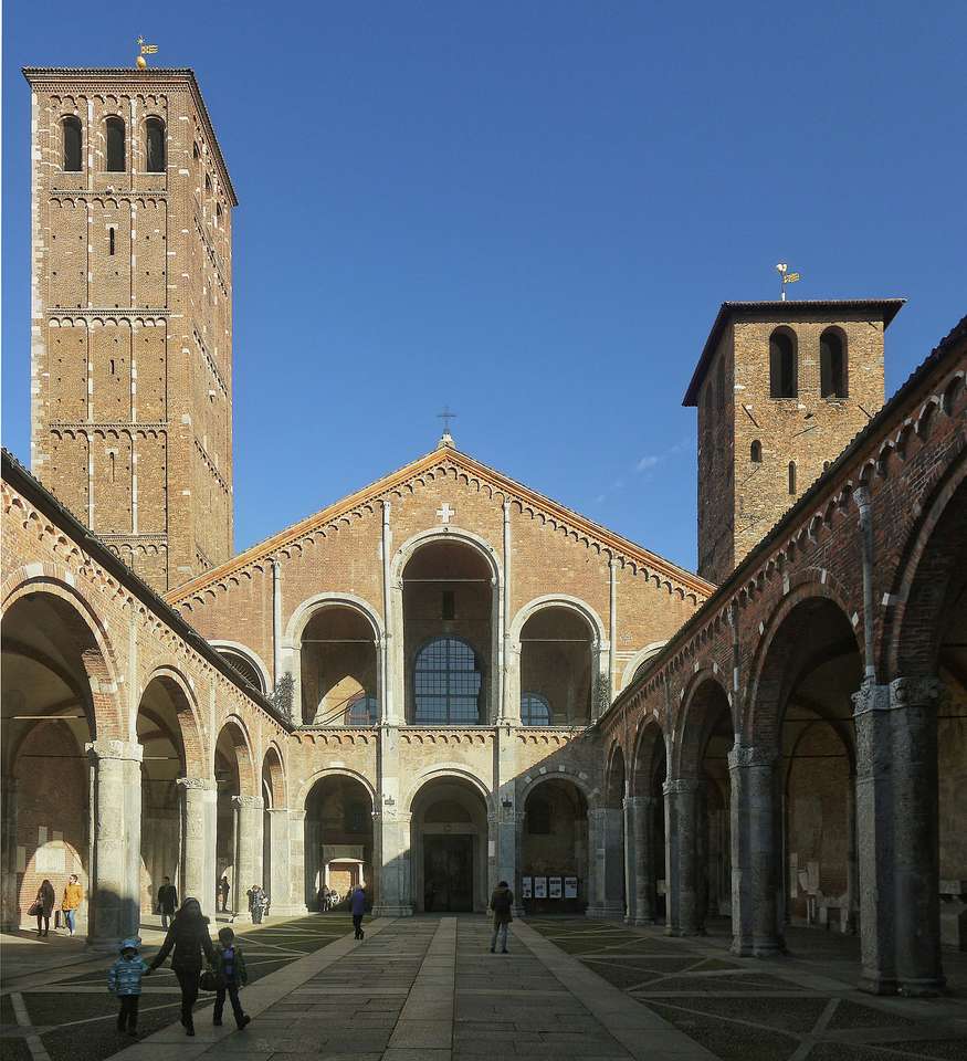 Basilika Sant'Ambrogio Puzzlespiel online