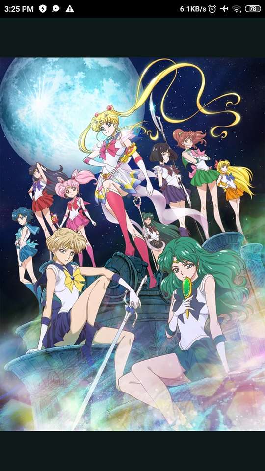 Sailor Moon online puzzel