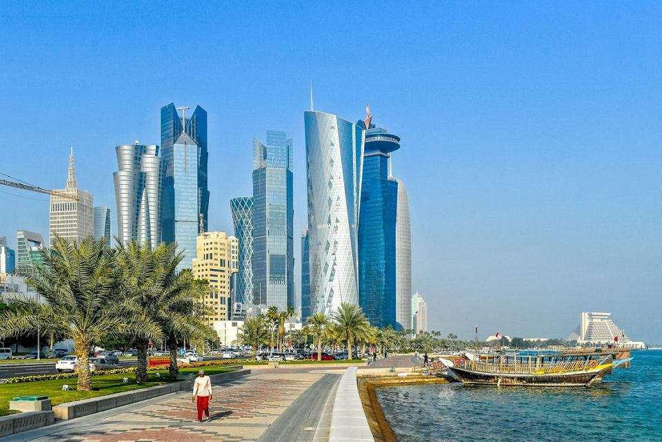 Katar - Perský záliv skládačka