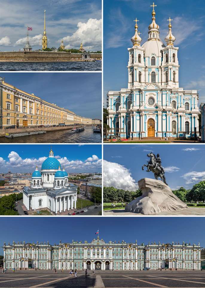 Санкт Петербург онлайн пъзел