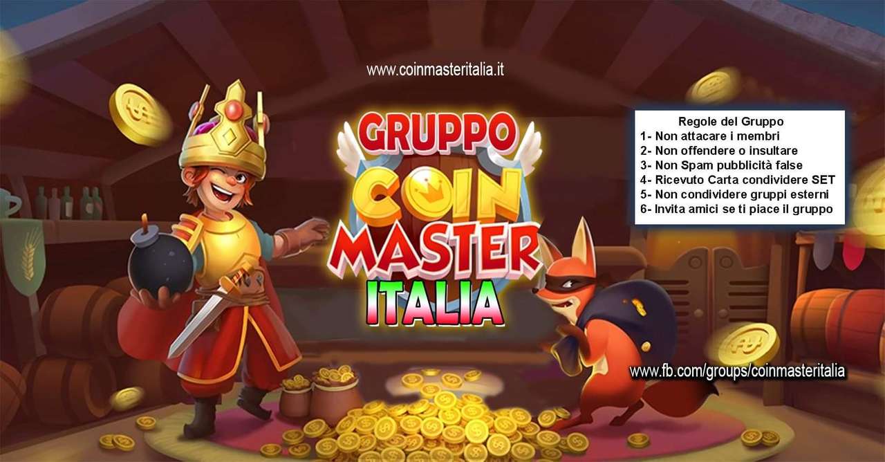 Coin Master Italy Puzzle Pussel online
