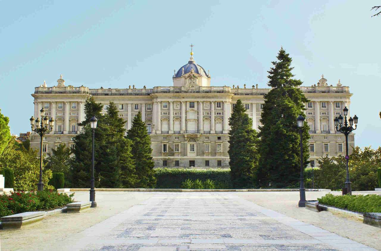 Palatul Regal din Madrid jigsaw puzzle online