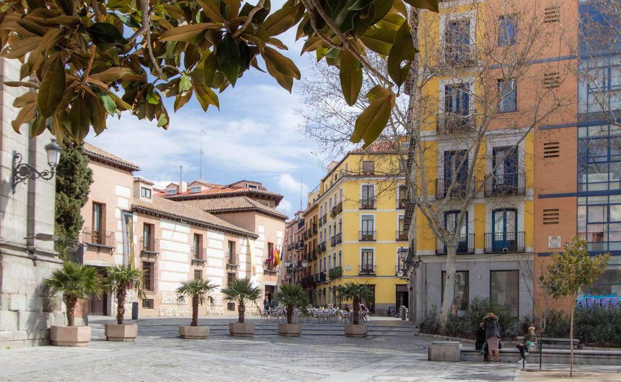 Cartierul din centrul orașului Madrid puzzle online