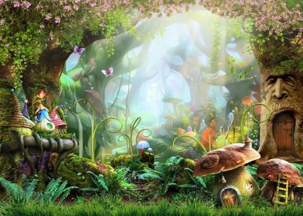 forêt de contes de fées puzzle en ligne