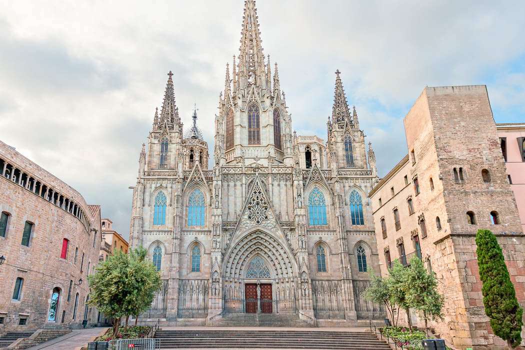 Barcelona Kathedrale Online-Puzzle