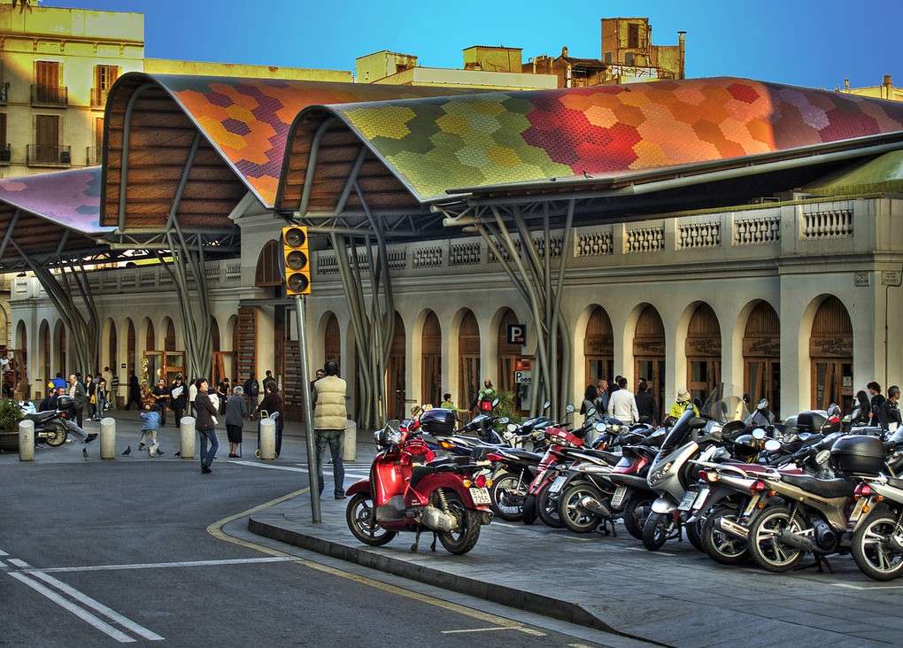 Barcelona market hall online puzzle