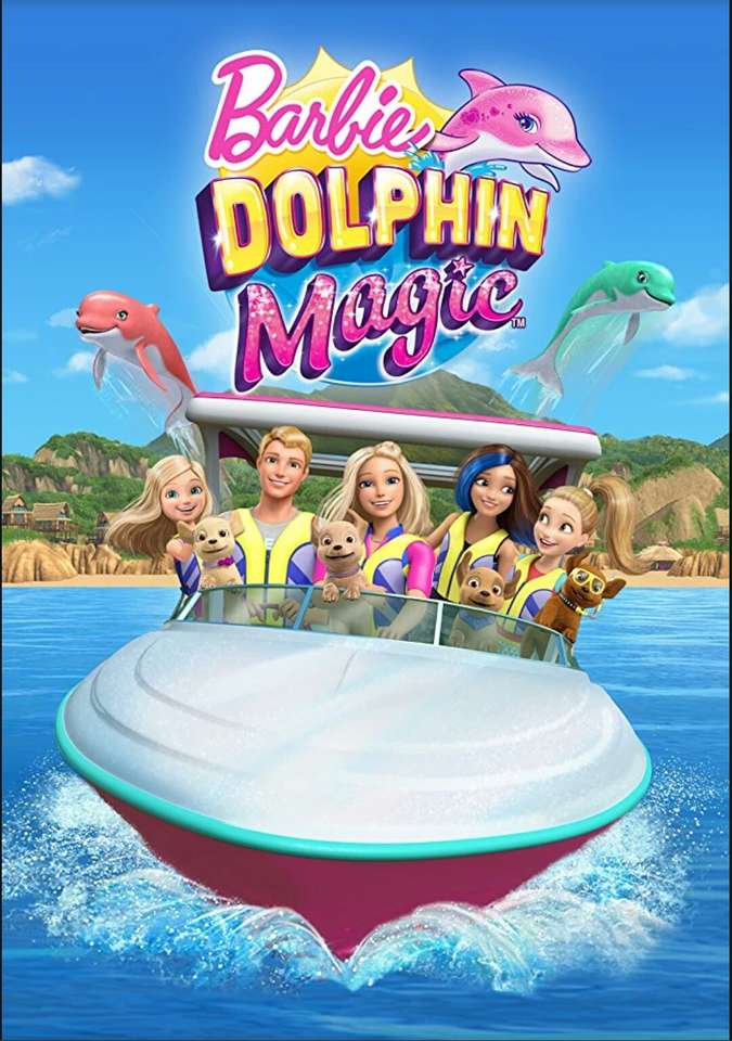 Магия дельфинов Барби онлайн-пазл