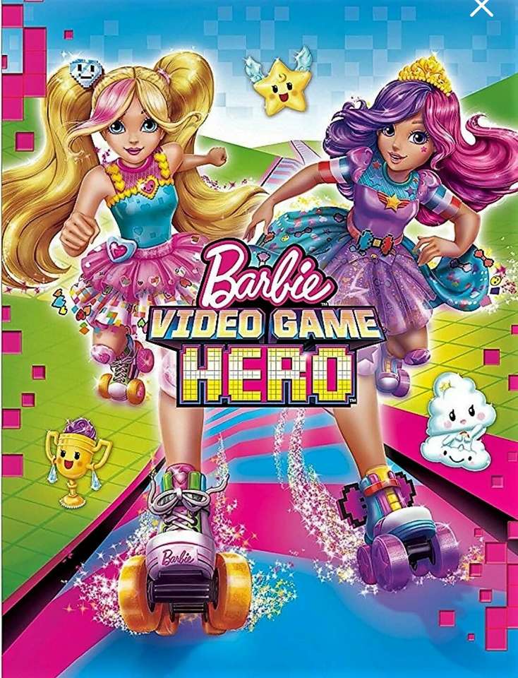 Барби: герой видеоигр онлайн-пазл