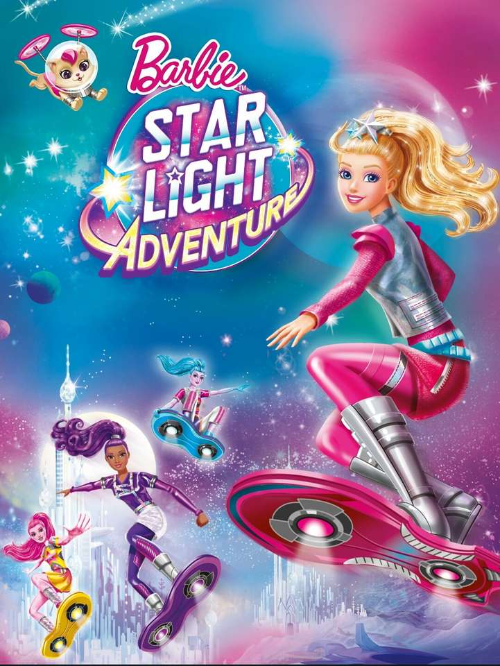 Barbie: Aventura de luz estelar rompecabezas en línea