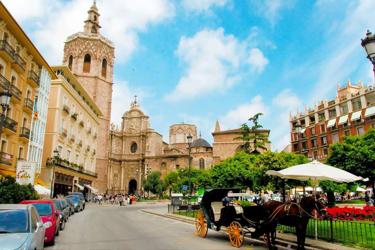 Kulturní město Španělska ve Valencii skládačka