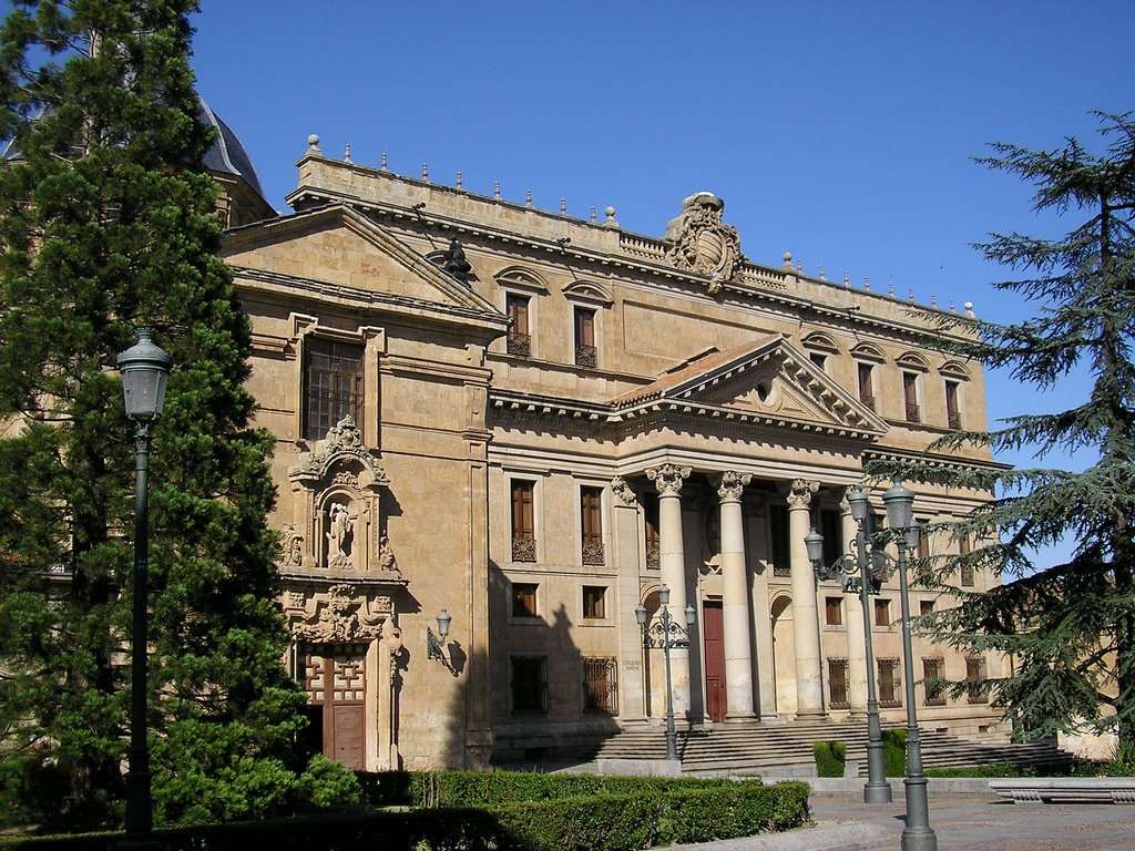 Salamanca historiska byggnad pussel på nätet