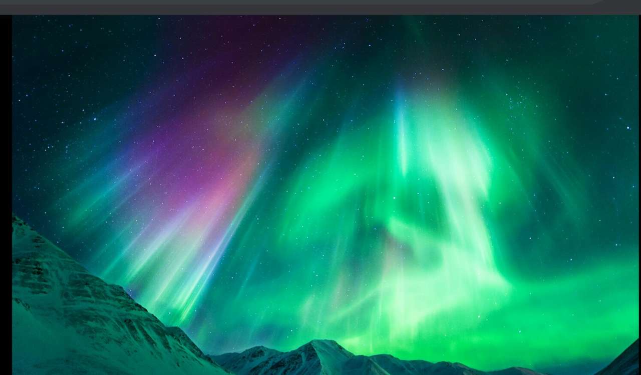 Auroras boreales rompecabezas en línea