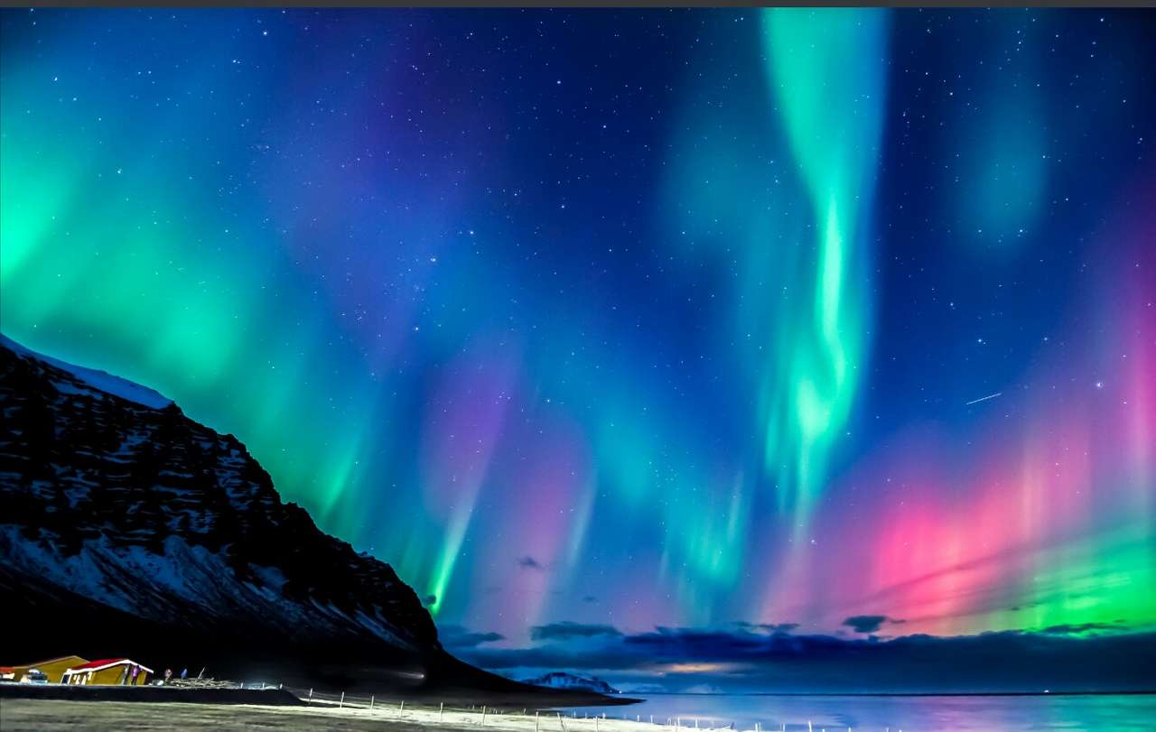Auroras boreales rompecabezas en línea