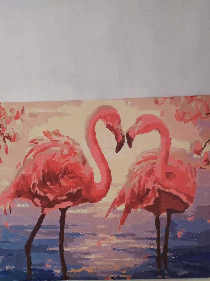 Flamingo puzzle online