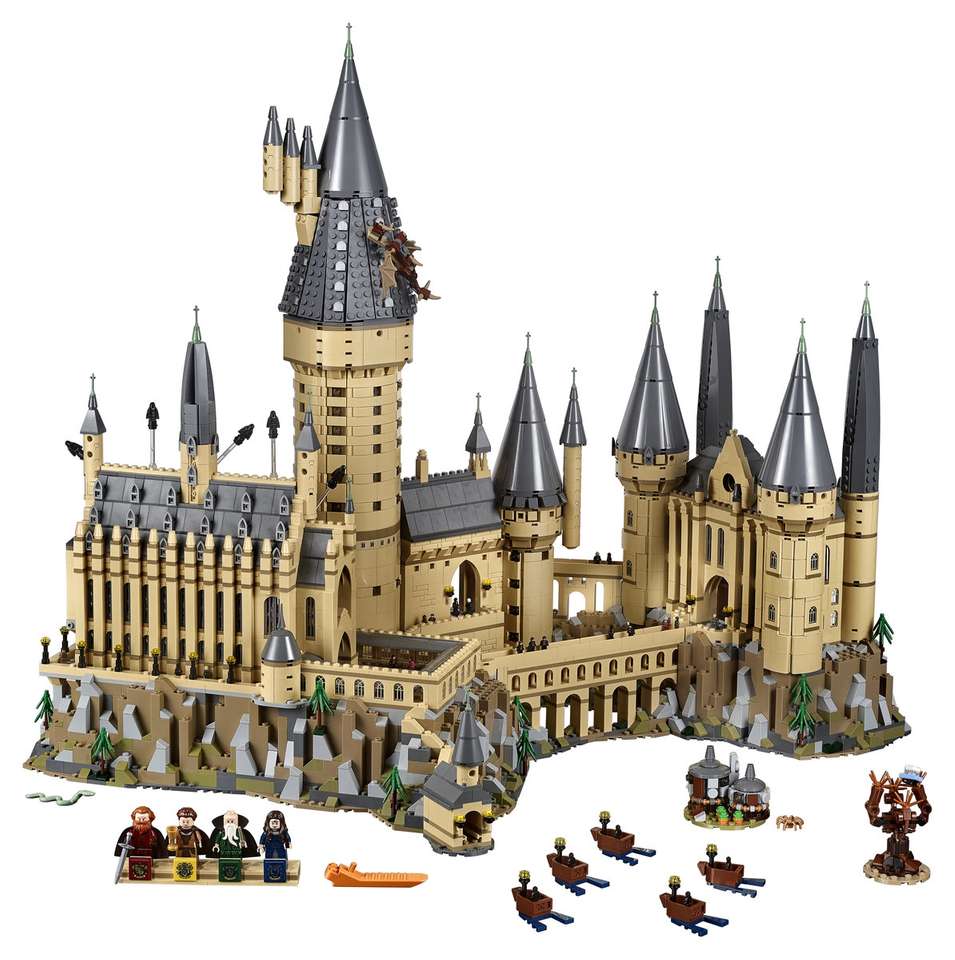 Lego Hogwarts pussel på nätet