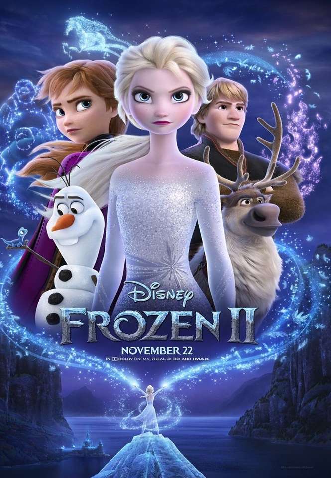 Frozen 2 lamina 9 para ninos rompecabezas en línea