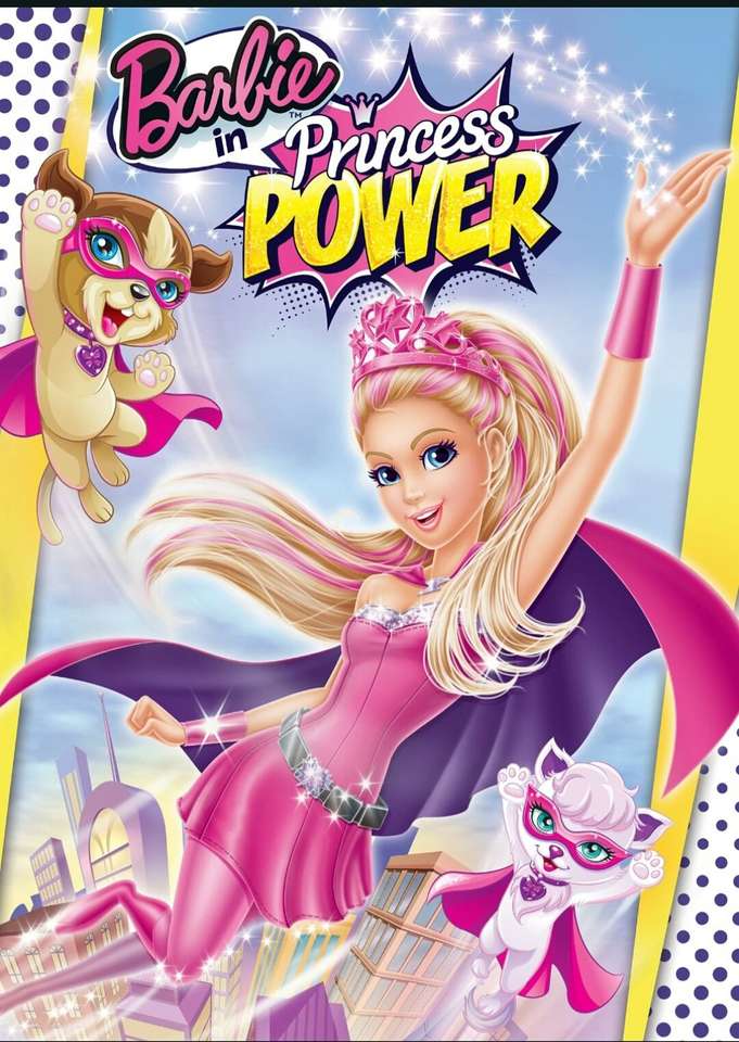Barbie v Princess Power online puzzle
