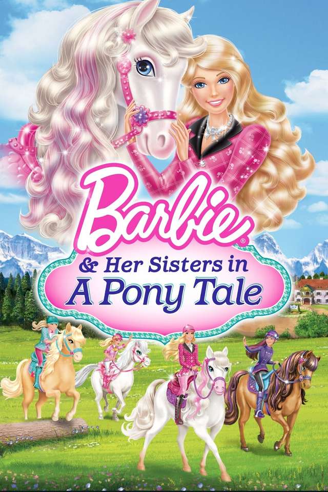 Barbie et ses soeurs dans un conte de poney puzzle en ligne