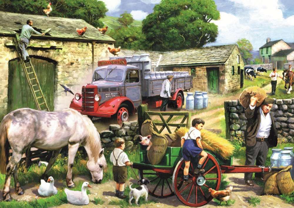 << In the countryside >> jigsaw puzzle