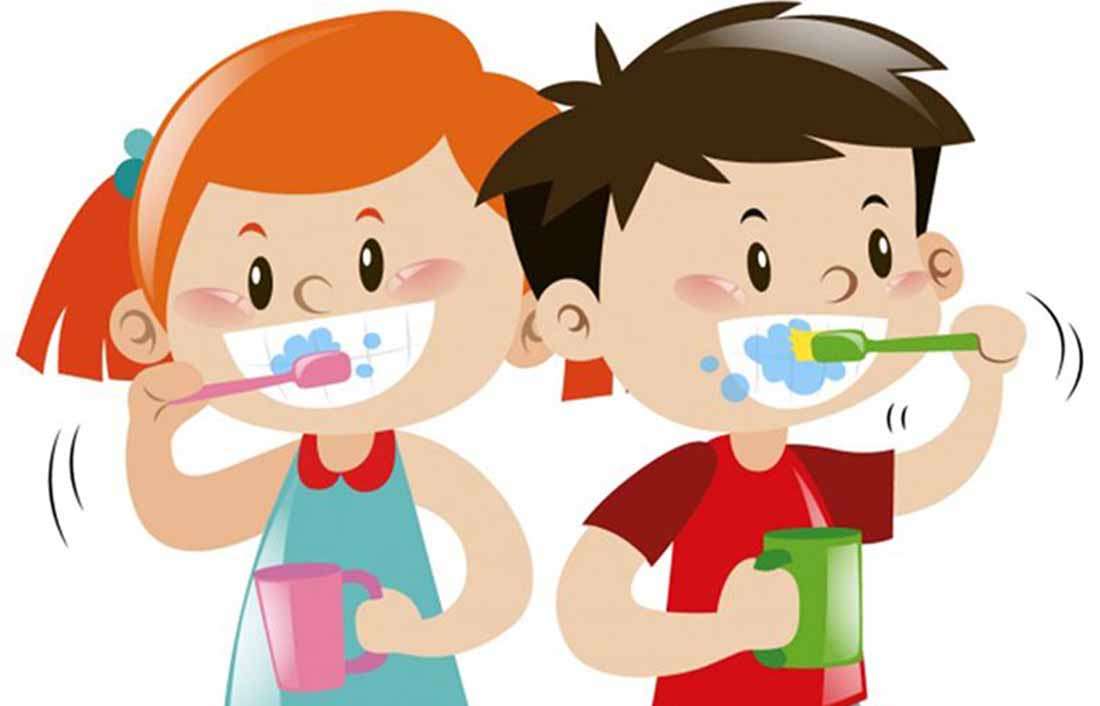 βουρτσίζοντας τα δόντια σου online παζλ