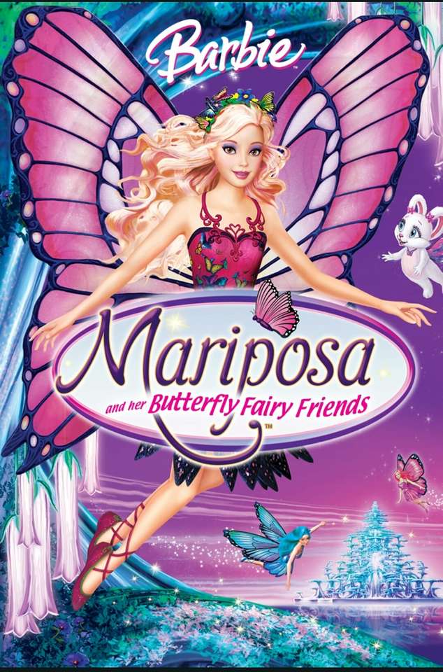 Barbie: Η Mariposa και οι φίλοι της με τα νεράιδα της πεταλούδας παζλ online