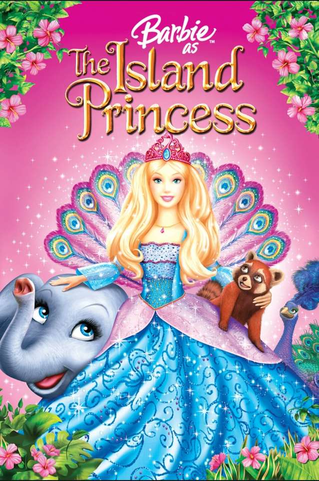 Barbie come la principessa dell'isola puzzle online