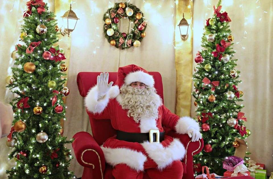 hälsning Santa Claus Pussel online