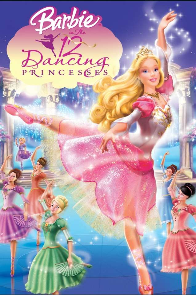 Barbie a 12 táncoló hercegnőben online puzzle