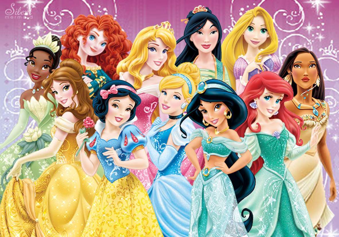 prinsessen uit sprookjes legpuzzel online