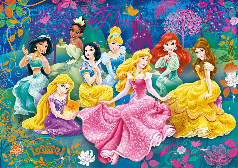 princesses from fairy tales online puzzle