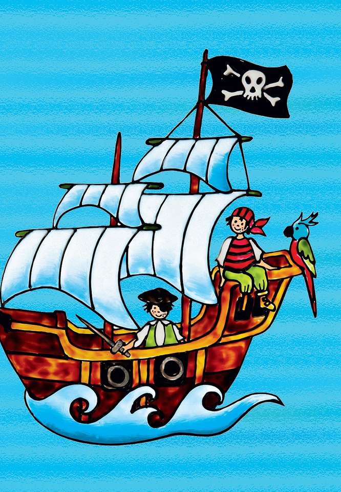 Barco pirata rompecabezas en línea