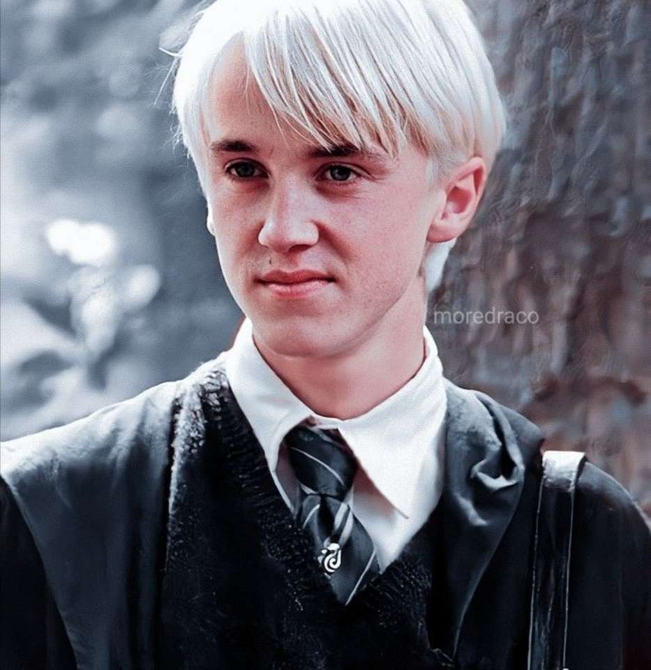 smiling Draco Malfoy online puzzle