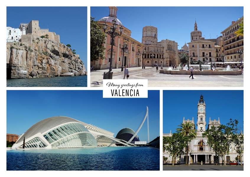 Valencia verschillende motieven online puzzel