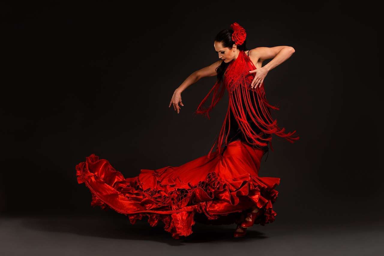 Danseuse de flamenco de Séville Espagne puzzle en ligne