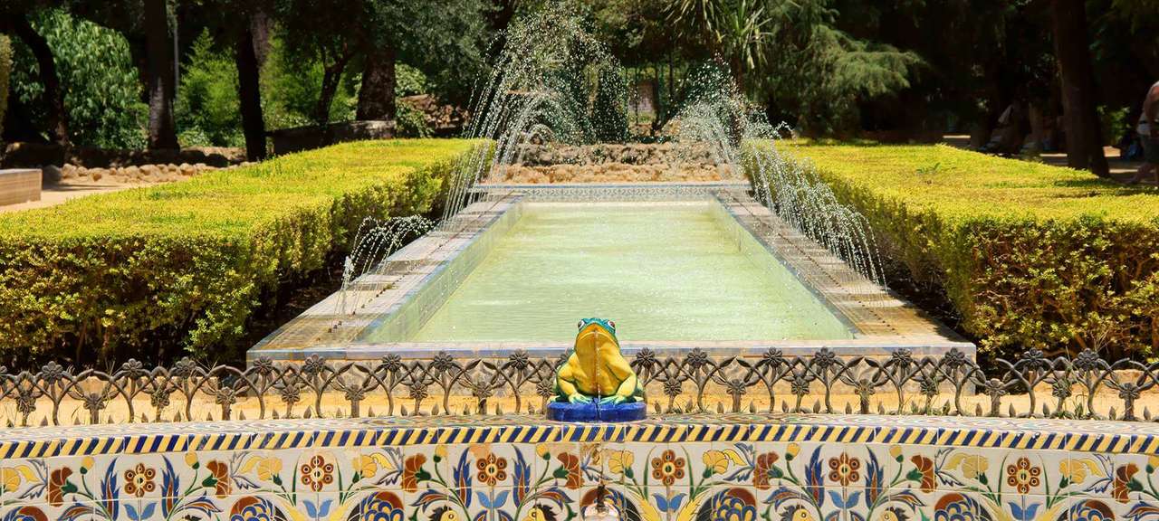 Sevilla Parque María Luisa rompecabezas en línea