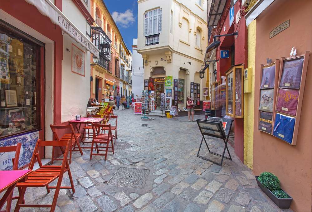 Seville downtown alley online puzzle